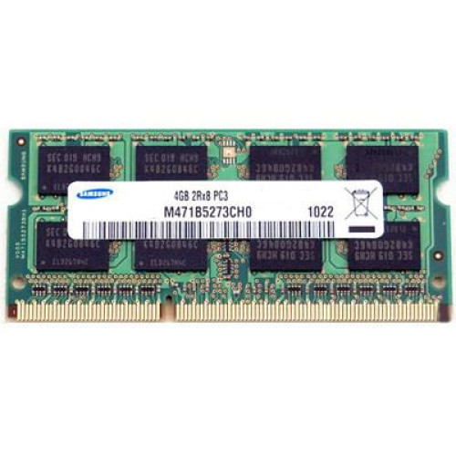 Модуль пам'яті для ноутбука SoDIMM DDR3 4GB 1600 MHz Samsung (M471B5173QH0-YK0 / M471B5273DM0-CK0)