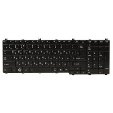 Клавіатура ноутбука PowerPlant TOSHIBA Satellite C650, L650 черный, черный фрейм (KB310685)