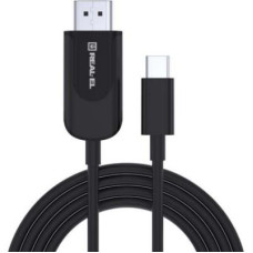 Дата кабель USB 2.0 AM to Type-C 1.0m Premium Rainbow REAL-EL (EL123500050)