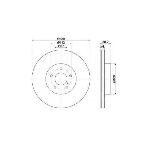 Гальмівний диск Bosch 0 986 479 629