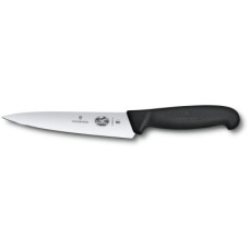 Кухонний ніж Victorinox Fibrox Kitchen 15 см Black (5.2003.15)