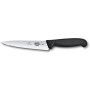 Кухонний ніж Victorinox Fibrox Kitchen 15 см Black (5.2003.15)