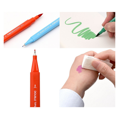 Маркер KACO набір ARTIST Double Tips Pen 36 Colors (K1037)