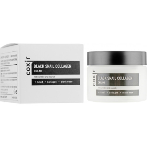 Крем для обличчя Coxir Black Snail Collagen Антивіковий поживний 50 мл (8809080826201)