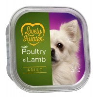 Вологий корм для собак Lovely Hunter Adult Poultry and Lamb 150 г (LHU45445)