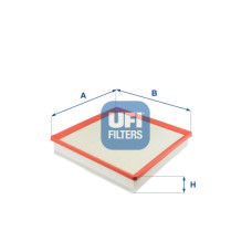 Повітряний фільтр для автомобіля UFI 30.465.00