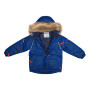 Куртка Huppa MARINEL 17200030 синій з принтом 110 (4741632031609)