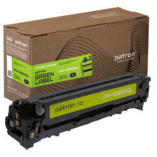 Картридж Patron HP 128A (CE320A) Green Label, black (PN-128AKGL)