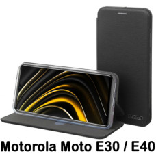 Чохол до мобільного телефона BeCover Exclusive Motorola Moto E30 / E40 Black (707905)