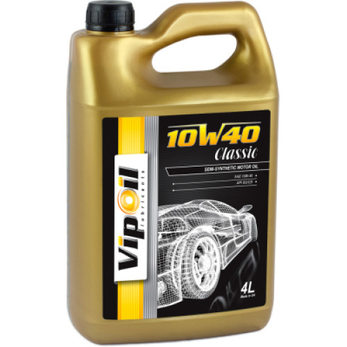 Моторна олива VIPOIL VipOil Classic 10W-40 SG/CD, 4л (0162833)