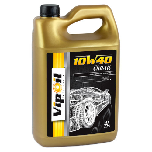 Моторна олива VIPOIL VipOil Classic 10W-40 SG/CD, 4л (0162833)