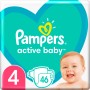 Підгузки Pampers Active Baby Maxi Розмір 4 (9-14 кг) 46 шт (8001090949097)