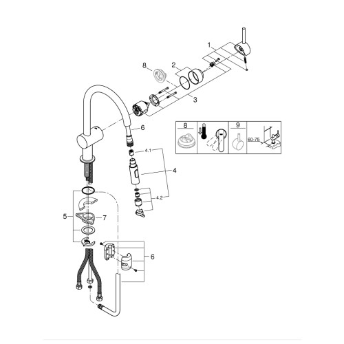 Змішувач Grohe 32321002 (CV030530)