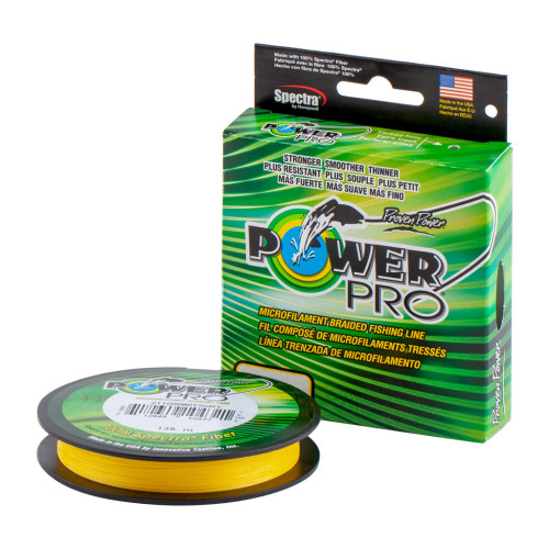 Шнур Power Pro Hi-Vis Yellow 135m 0.08mm 9lb/4.0kg (2266.78.51)