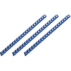 Пружина для палітурки 2E пл. 14мм (100 шт.) сині (2E-PL16-100CY)