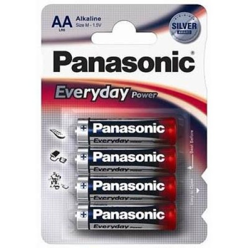 Батарейка Panasonic AA EVERYDAY POWER * 4 (LR6REE/4BP / LR6REE/4BR)