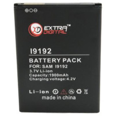 Акумуляторна батарея для телефону EXTRADIGITAL Samsung Galaxy S4 Mini Duos GT-i9192 (1900 mAh) (BMS6241)