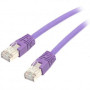 Патч-корд 1м S/FTP cat 6a Cablexpert (PP6A-LSZHCU-V-1M)