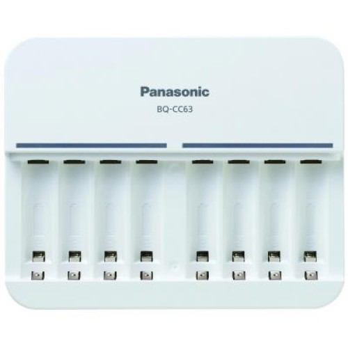 Зарядний пристрій для акумуляторів PANASONIC Advanced Charger 8 cell (BQ-CC63E)