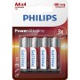 Батарейка PHILIPS AA LR6 Power Alkaline * 4 (LR6P4B/10)