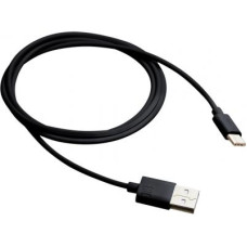 Дата кабель USB 2.0 AM to Type-C 1.0m black Canyon (CNE-USBC1B)
