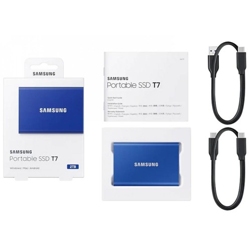 Накопичувач SSD USB 3.2 2TB T7 Samsung (MU-PC2T0H/WW)