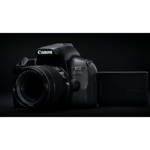 Цифровий фотоапарат Canon EOS 850D kit 18-55 IS STM Black (3925C016)