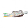 Конектор Cablexpert RJ45 cat.5e FTP 8P8C (наскрізні отв., позолоч. конт.) 100 шт (LC-PTU-01/100)