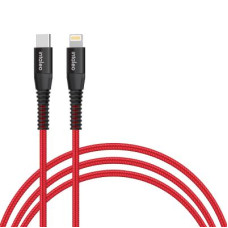 Дата кабель USB Type-C to Lightning 18W 1,2m CBRNYTL1 red Intaleo (1283126504129)
