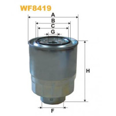 Фільтр паливний Wixfiltron WF8419