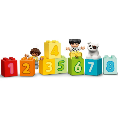 Конструктор LEGO Duplo Потяг із цифрами — вчимося рахувати 23 деталі (10954)