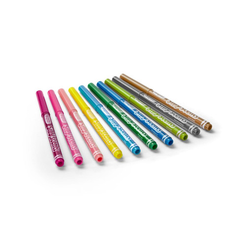 Фломастери Crayola Набір Silly Scents Washable Тонка лінія з ароматом 10 шт (256340.024)