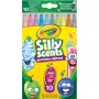 Фломастери Crayola Набір Silly Scents Washable Тонка лінія з ароматом 10 шт (256340.024)