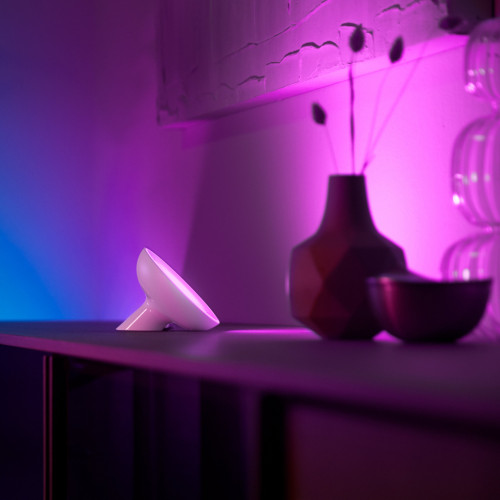 Настільна лампа Philips Hue Bloom, Color, BT, DIM, біла (929002375901)