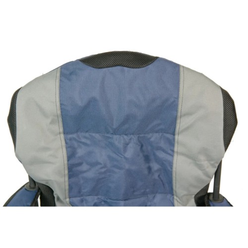 Крісло складане NeRest NR-34 Турист Grey/Blue (4820211100506_1)