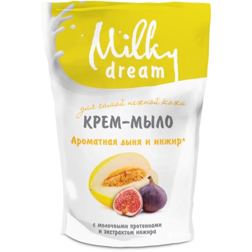 Рідке мило Milky Dream Ароматна диня та інжир дой-пак 500 мл (4820205300141)