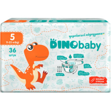 Підгузки Dino Baby Розмір 5 (11-25 кг) 36 шт (4823098410614)
