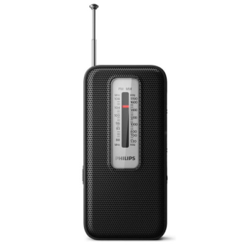 Портативний радіоприймач Philips TAR1506 FM/MW mono 100 mW AUX 3.5mm 2хAAA (TAR1506/00)