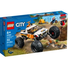 Конструктор LEGO City Пригоди на позашляховику 4x4 252 деталі (60387)