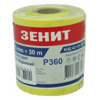 Наждачний папір Зеніт 115 мм х 30 м з. 360 (43315360)