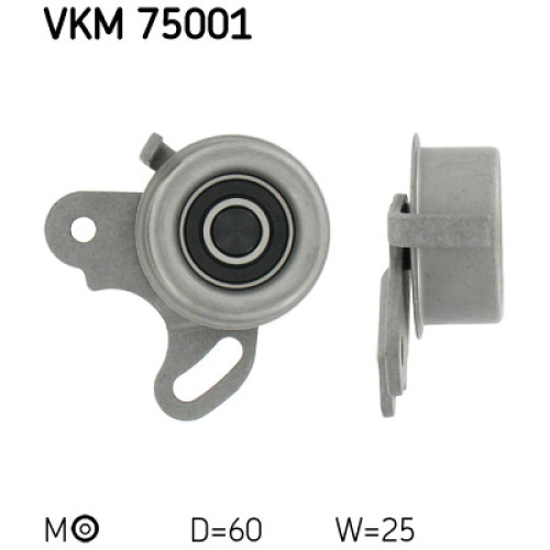 Ролик натягувача ременя SKF VKM 75001