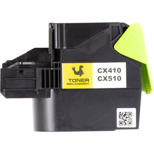 Картридж PowerPlant Lexmark CX310/CX410/CX510 YL чип (PP-TFL276Y)