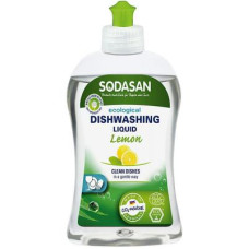 Засіб для миття посуду Sodasan органічний Лимон 500 мл (4019886000239)