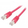 Патч-корд 0.5м S/FTP cat 6a Cablexpert (PP6A-LSZHCU-R-0.5M)