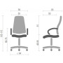 Офісне крісло АКЛАС КапFXСНTILTСерое (09906)
