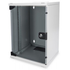 Шафа настінна Digitus 9U 10" 312x300, стекляные двери, 30kg max (DN-10-09U)