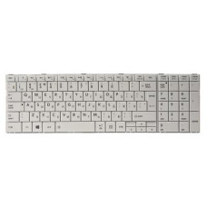 Клавіатура ноутбука PowerPlant TOSHIBA Satellite C850, C870 белый, белый фрейм (KB311781)