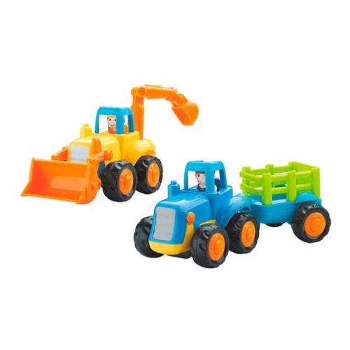 Розвиваюча іграшка Hola Toys Сільхозмашинка 6 шт. (326AB-6)