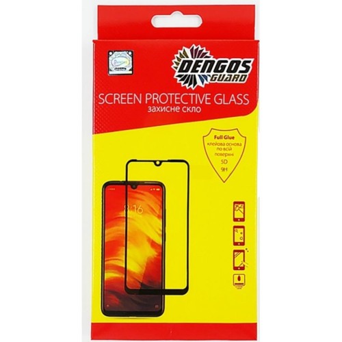 Скло захисне Dengos Full Glue Huawei P40 Lite/P40 Lite Е (TGFG-108) (TGFG-108)