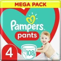 Підгузок Pampers трусики Maxi Pants Розмір 4 (9-15 кг) 108 шт (8006540069448)